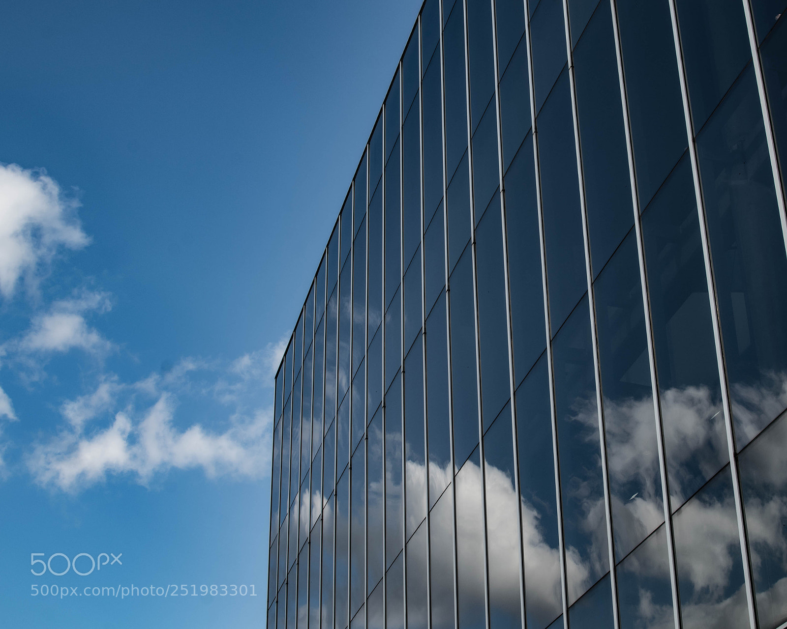 Nikon D5500 sample photo. Clouds in the reflection photography