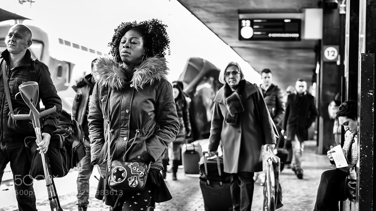 Sony a7R II sample photo. Railway station #651 photography