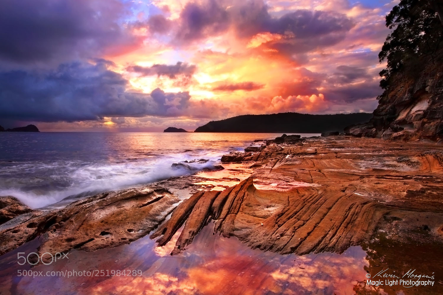 Canon EOS 50D sample photo. Patonga stormy sunrise 2009 photography