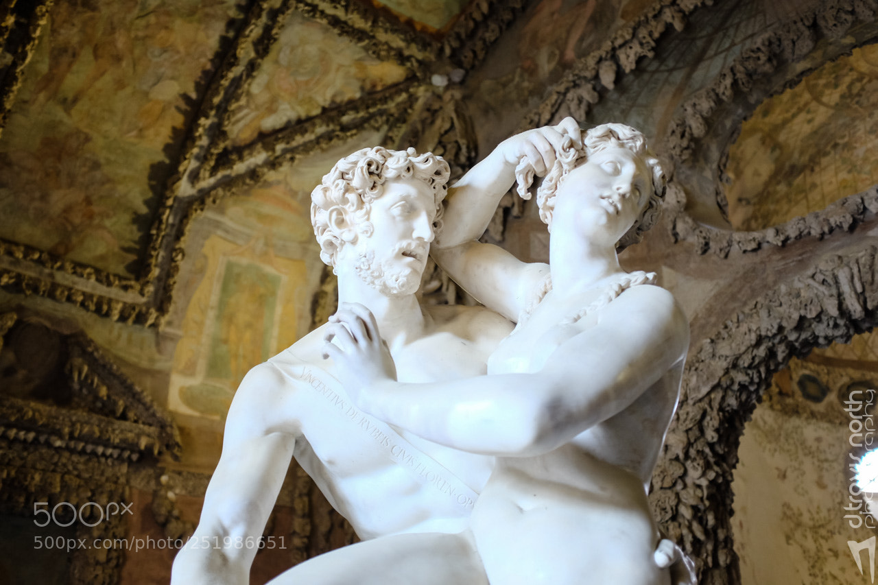 Fujifilm X100S sample photo. Grotta del buontalenti del photography