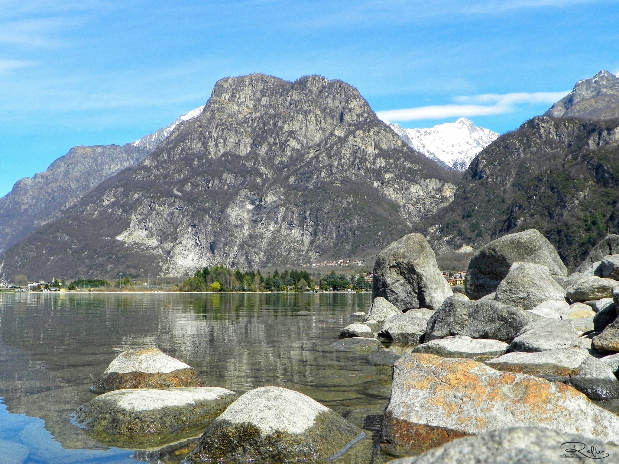 Kodak EasyShare Z981 sample photo. Lago di mezzola  photography