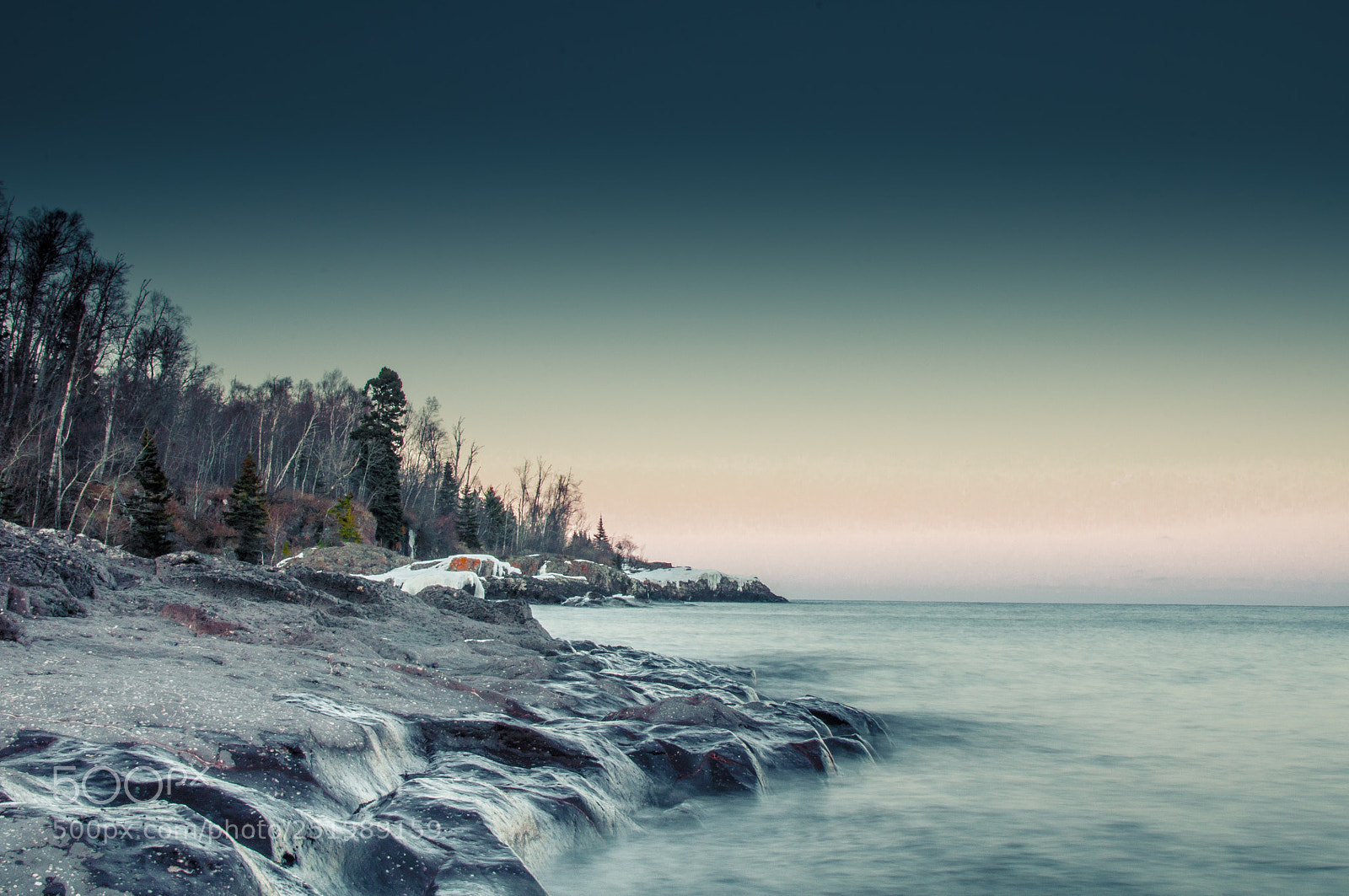 Nikon D5000 sample photo. Shoreline photography