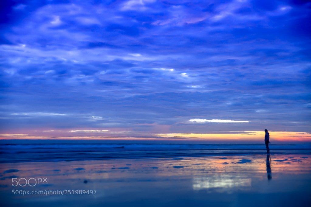 Nikon D850 sample photo. Sunset at the sea photography
