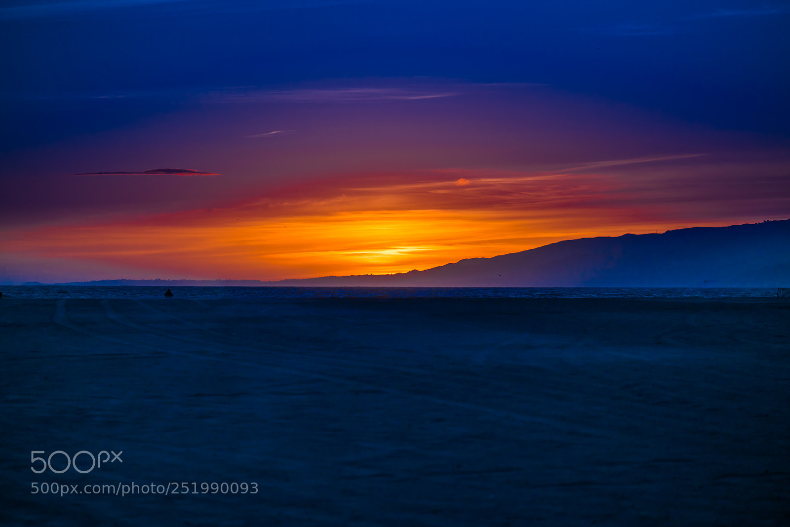 Sony a7R II sample photo. Sunset over malibu photography