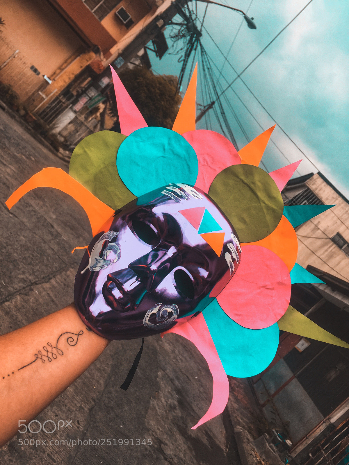 Apple iPhone 6 sample photo. Colorful masquerade  photography