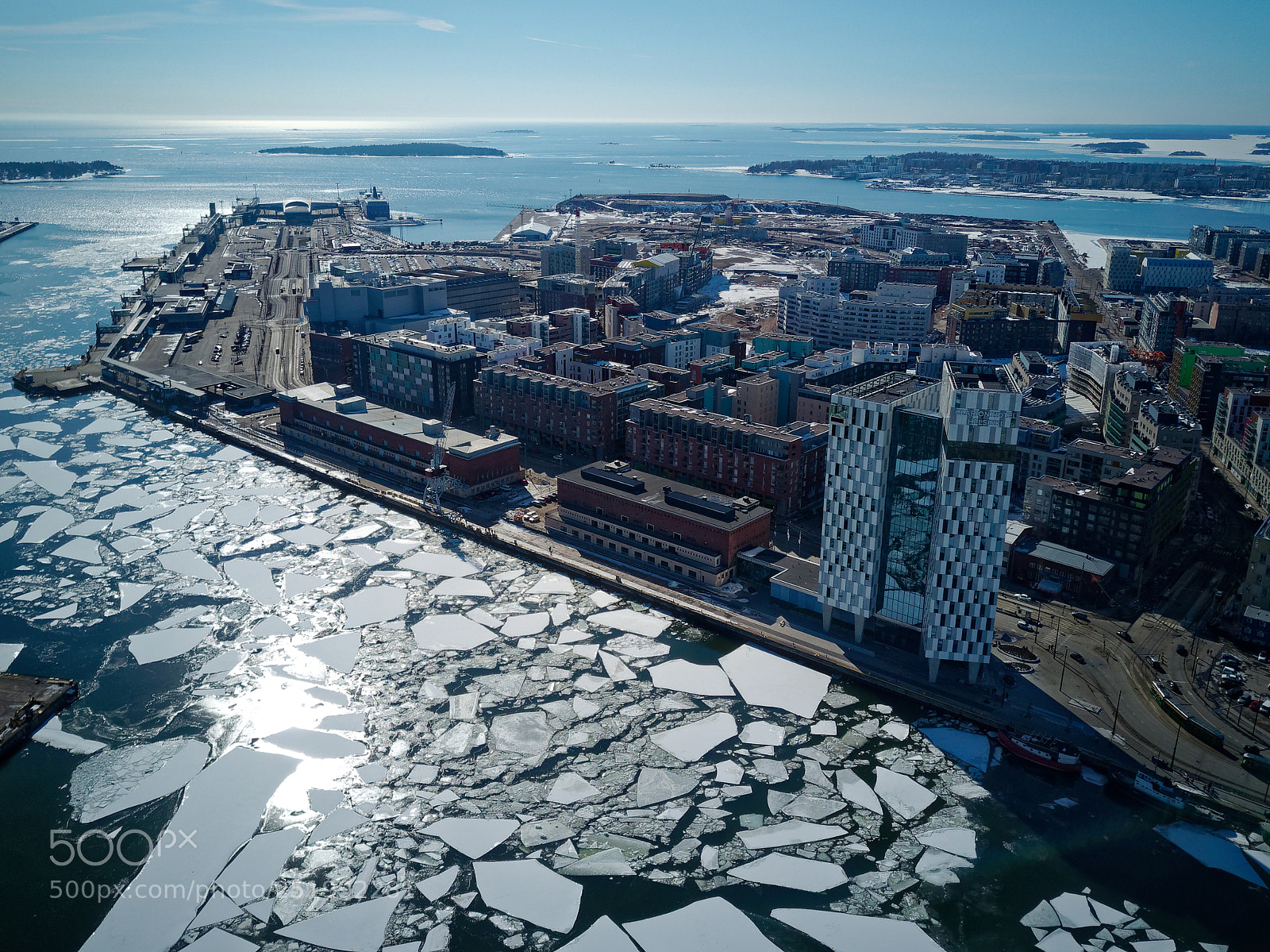 DJI FC220 sample photo. Jätkänsaari photography
