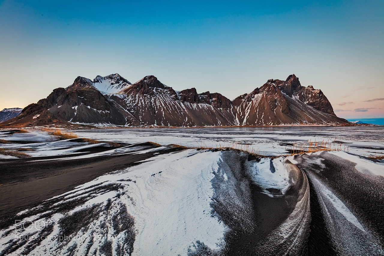 Canon EOS 5DS R sample photo. Frosty @ vestrahorn photography