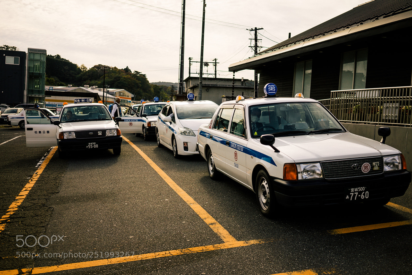 Sony a7 II sample photo. Taxi at matsushima photography