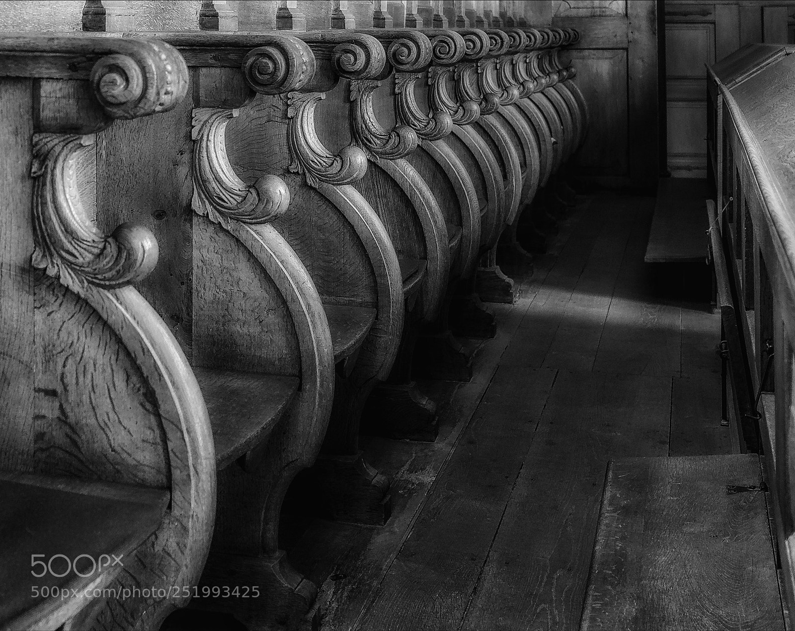 Nikon D700 sample photo. "monastery chairs" photography
