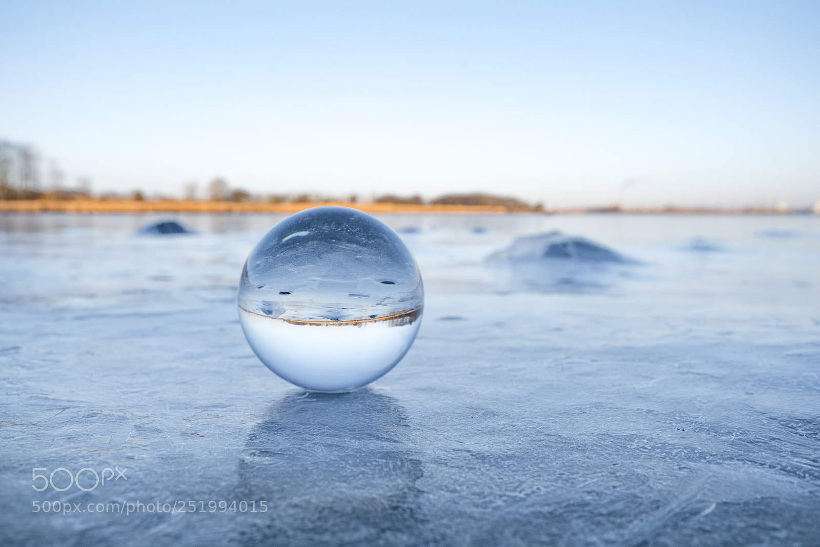 Sony a99 II sample photo. Transparent glass orb on photography