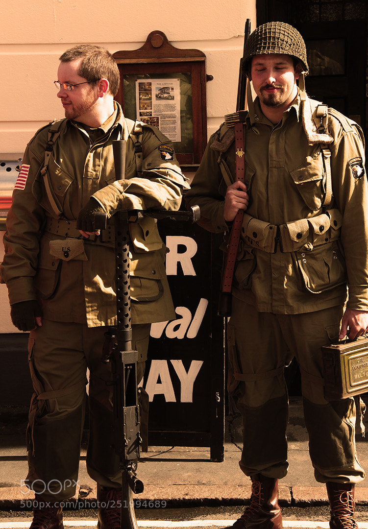 Canon EOS 700D (EOS Rebel T5i / EOS Kiss X7i) sample photo. American soldiers photography