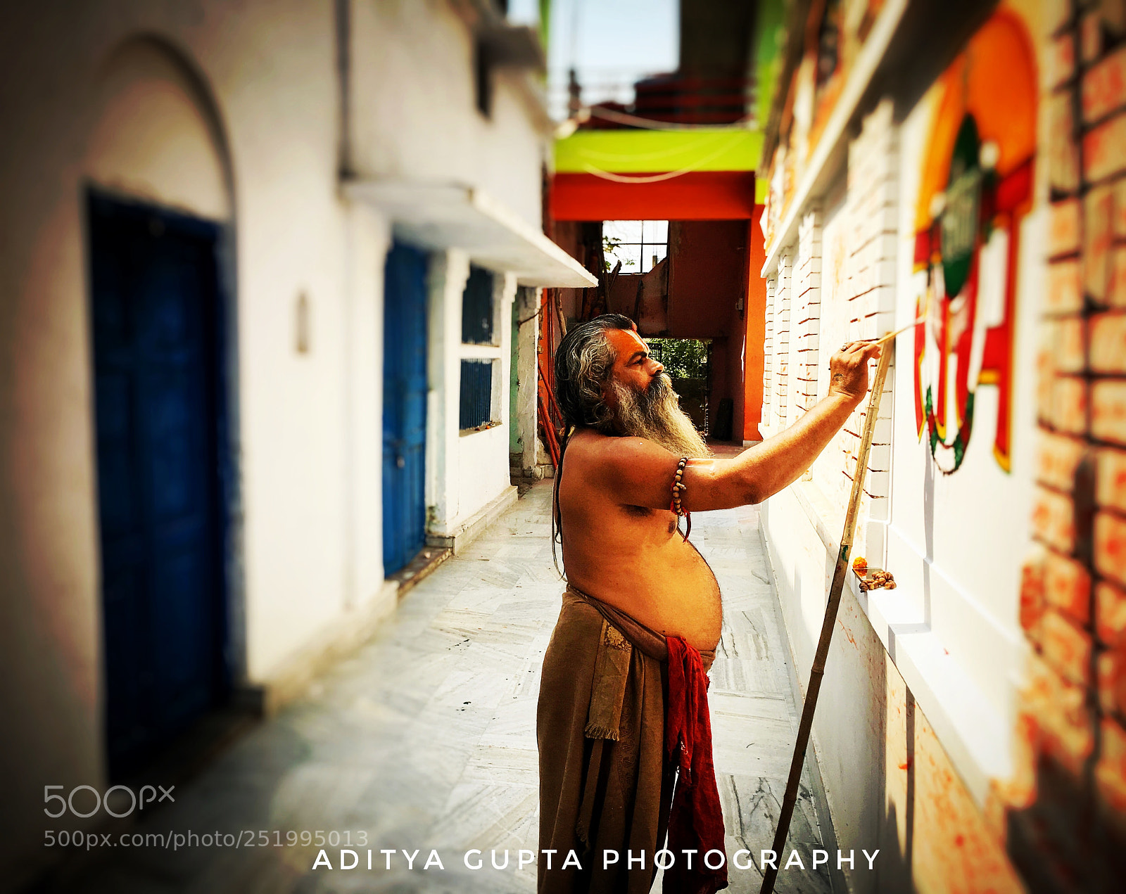 Apple iPhone 6s sample photo. Painter by day, priest photography