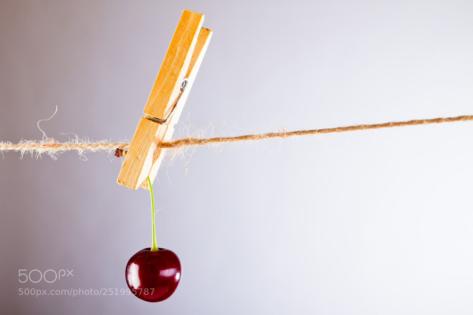 Canon EOS 7D sample photo. Cherry and rope on photography