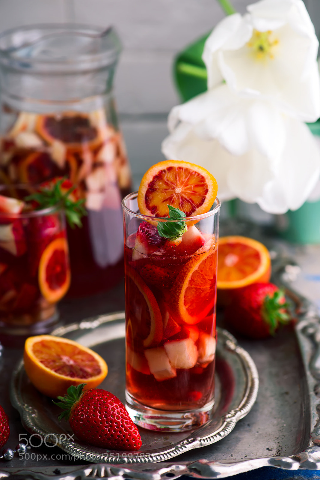 Nikon D610 sample photo. Blood orange vanilla bean photography