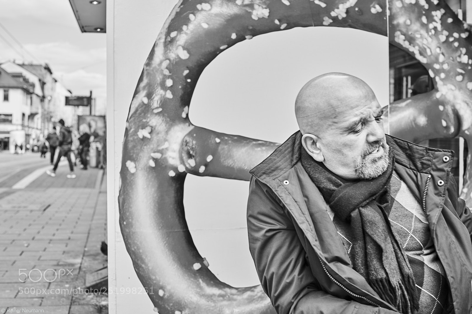 Sony Cyber-shot DSC-RX1R II sample photo. Mann 543 b&w photography