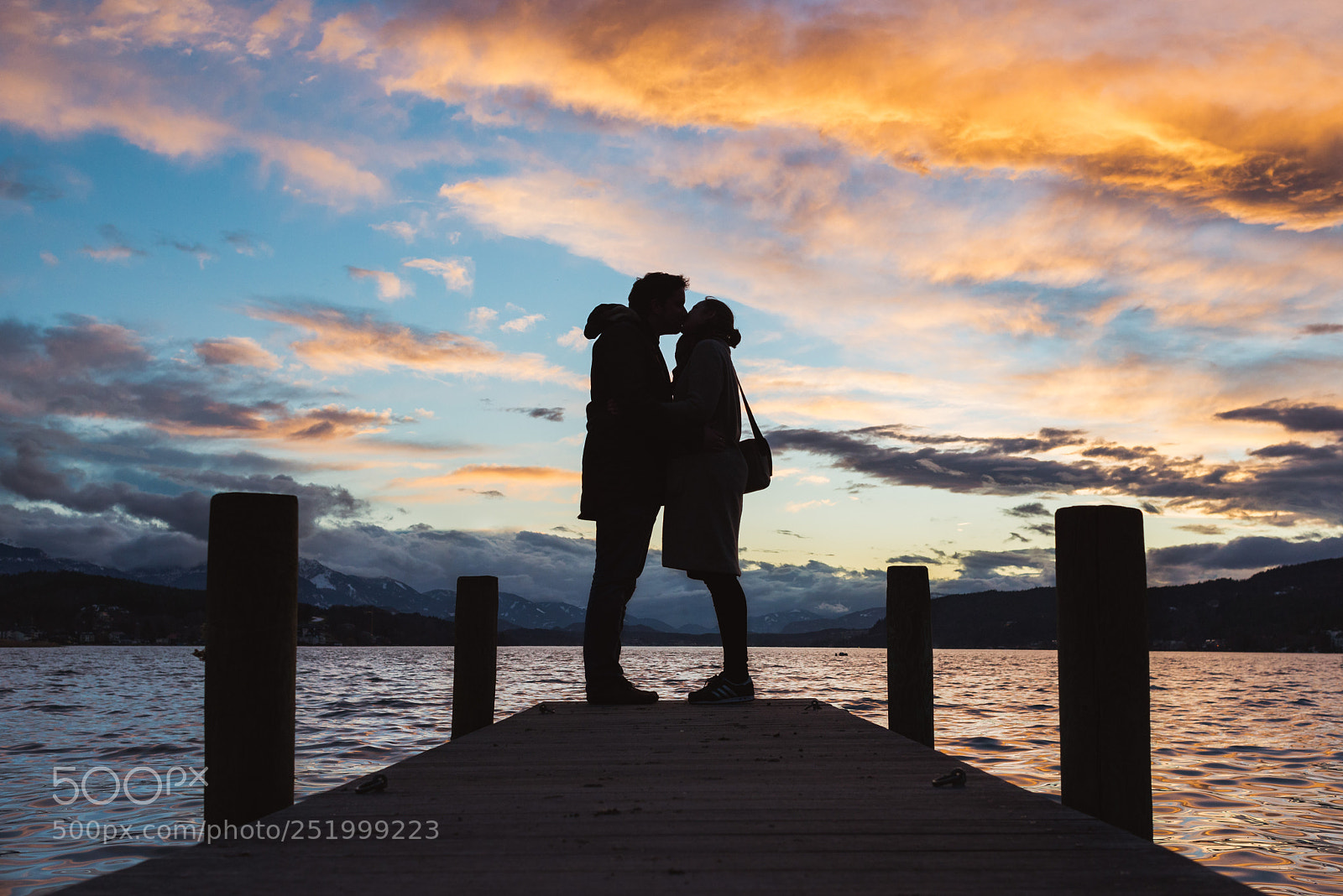 Nikon D610 sample photo. Sundown kiss photography