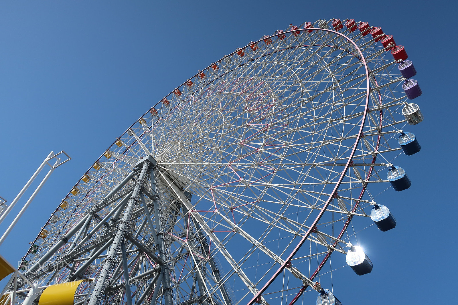 Canon PowerShot G9 X Mark II sample photo. Osaka ferris wheel photography