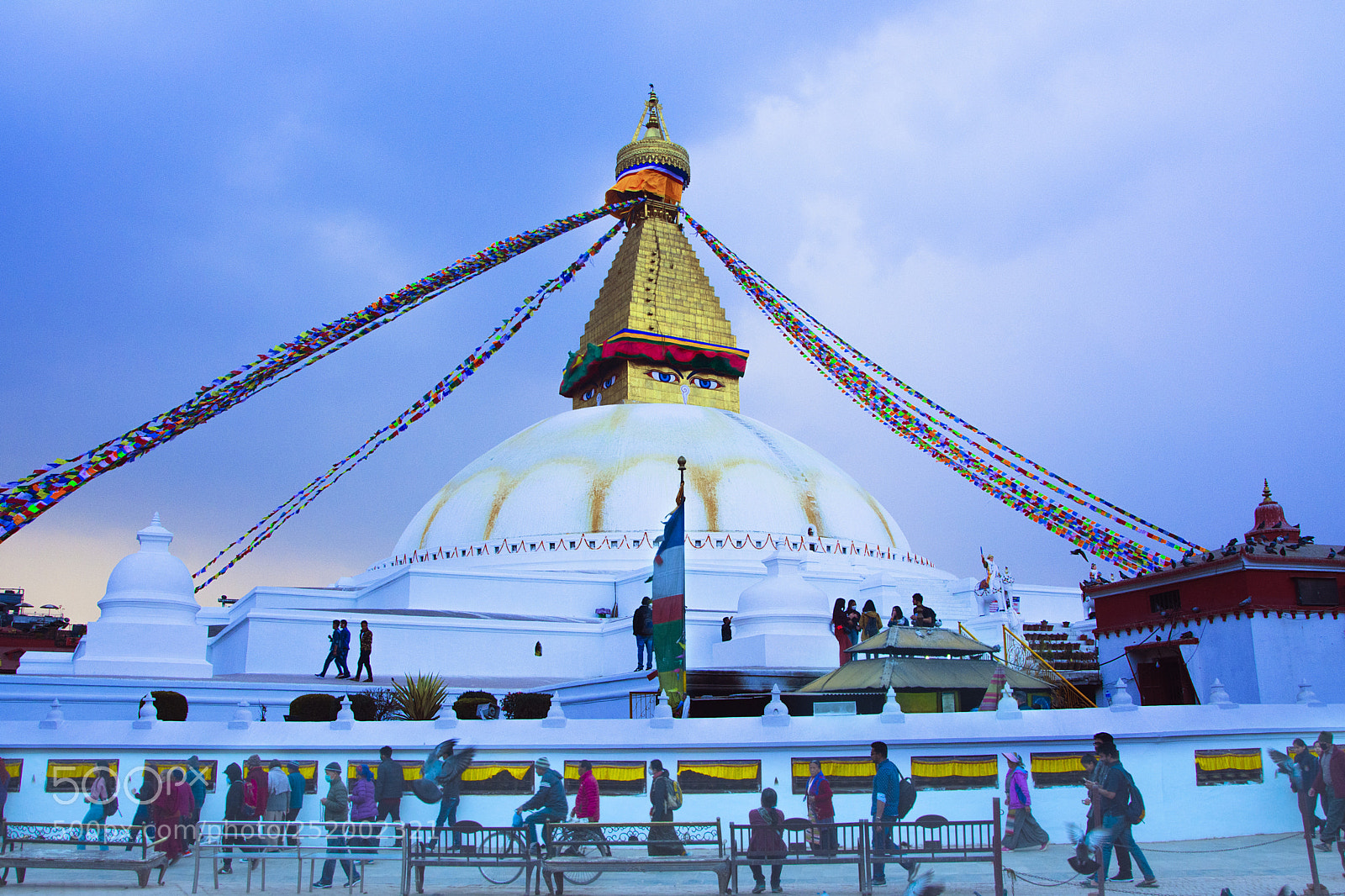 Nikon D5200 sample photo. Bouddhanath stupa world heritage photography