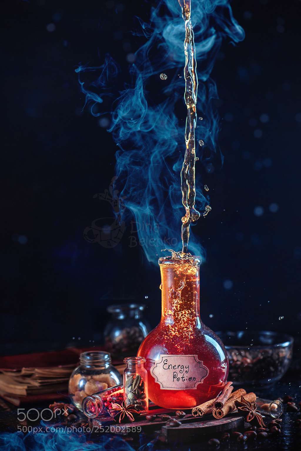 Nikon D800 sample photo. Energy potion photography