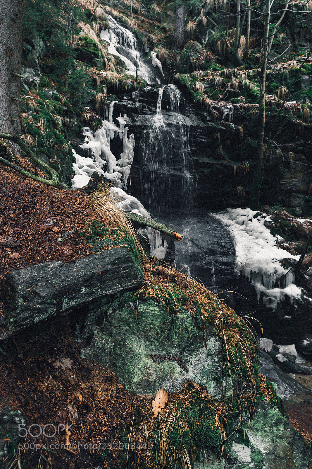 Nikon D610 sample photo. Waterfall photography