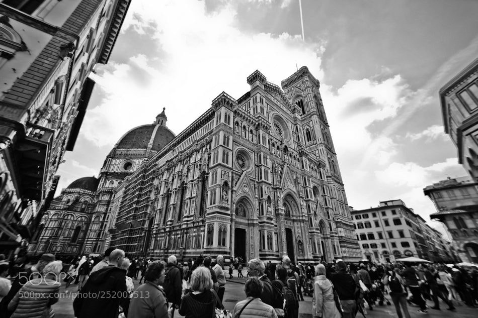 Canon EOS 5D Mark II sample photo. Florence cathedral photography