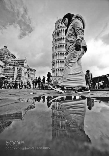 Canon EOS 5D Mark II sample photo. Pisa tower photography