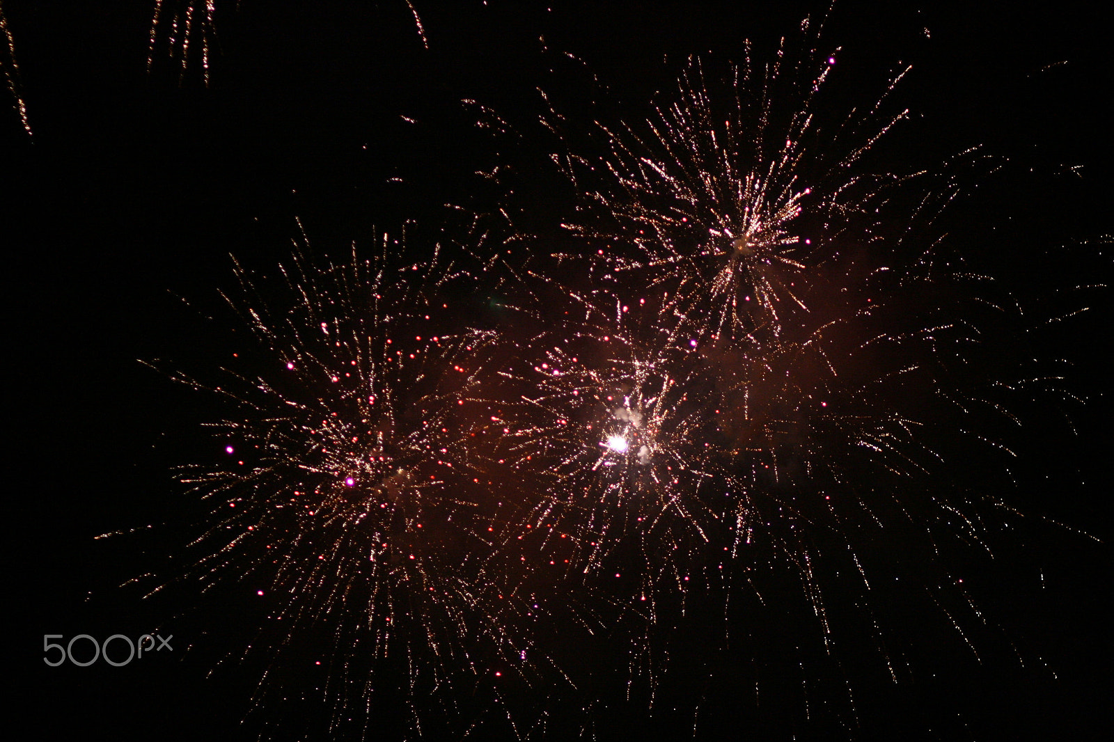 Canon EOS 400D (EOS Digital Rebel XTi / EOS Kiss Digital X) sample photo. Fireworks 5 photography
