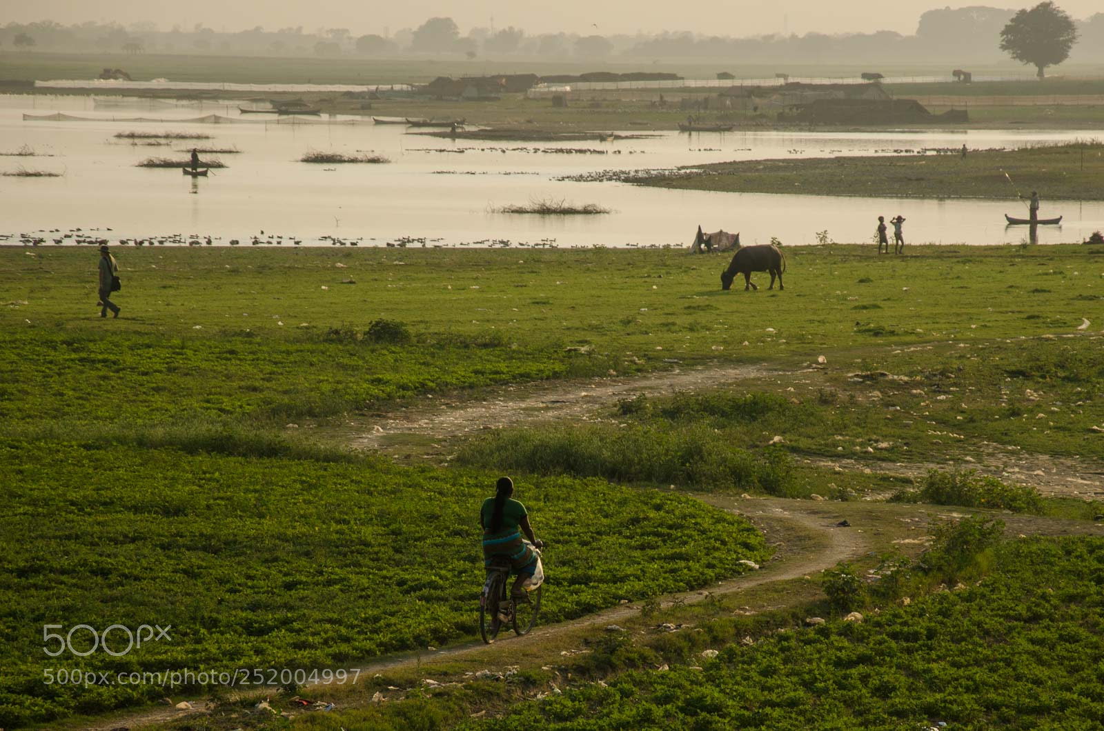 Nikon D5100 sample photo. Cycling in myanmar photography