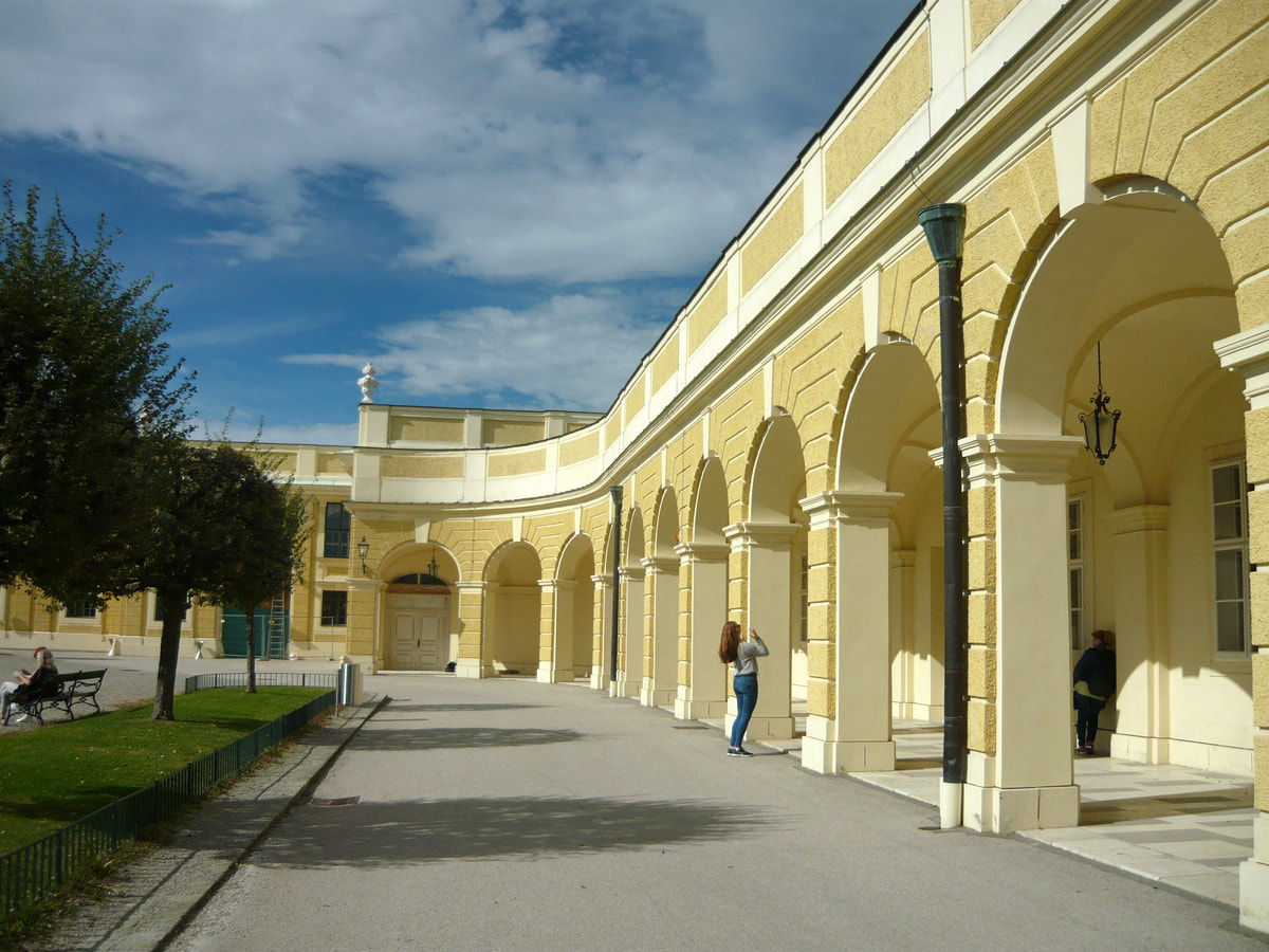 Panasonic Lumix DMC-LS80 sample photo. Autumn pictures of schonbrunn xlv. photography