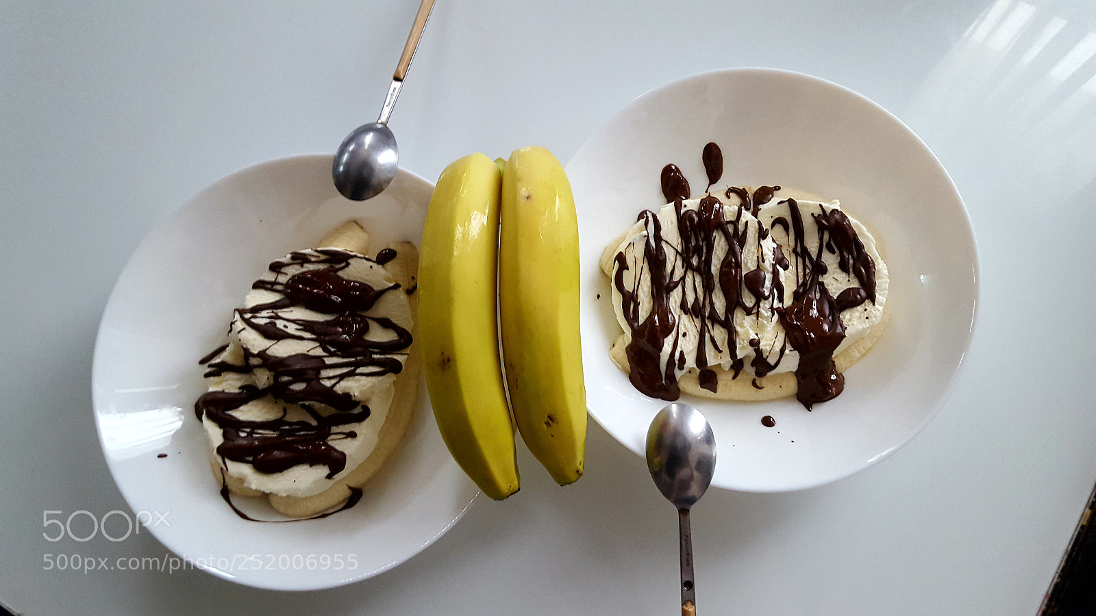 Samsung GALAXY S6 edge sample photo. Banana ice cream photography