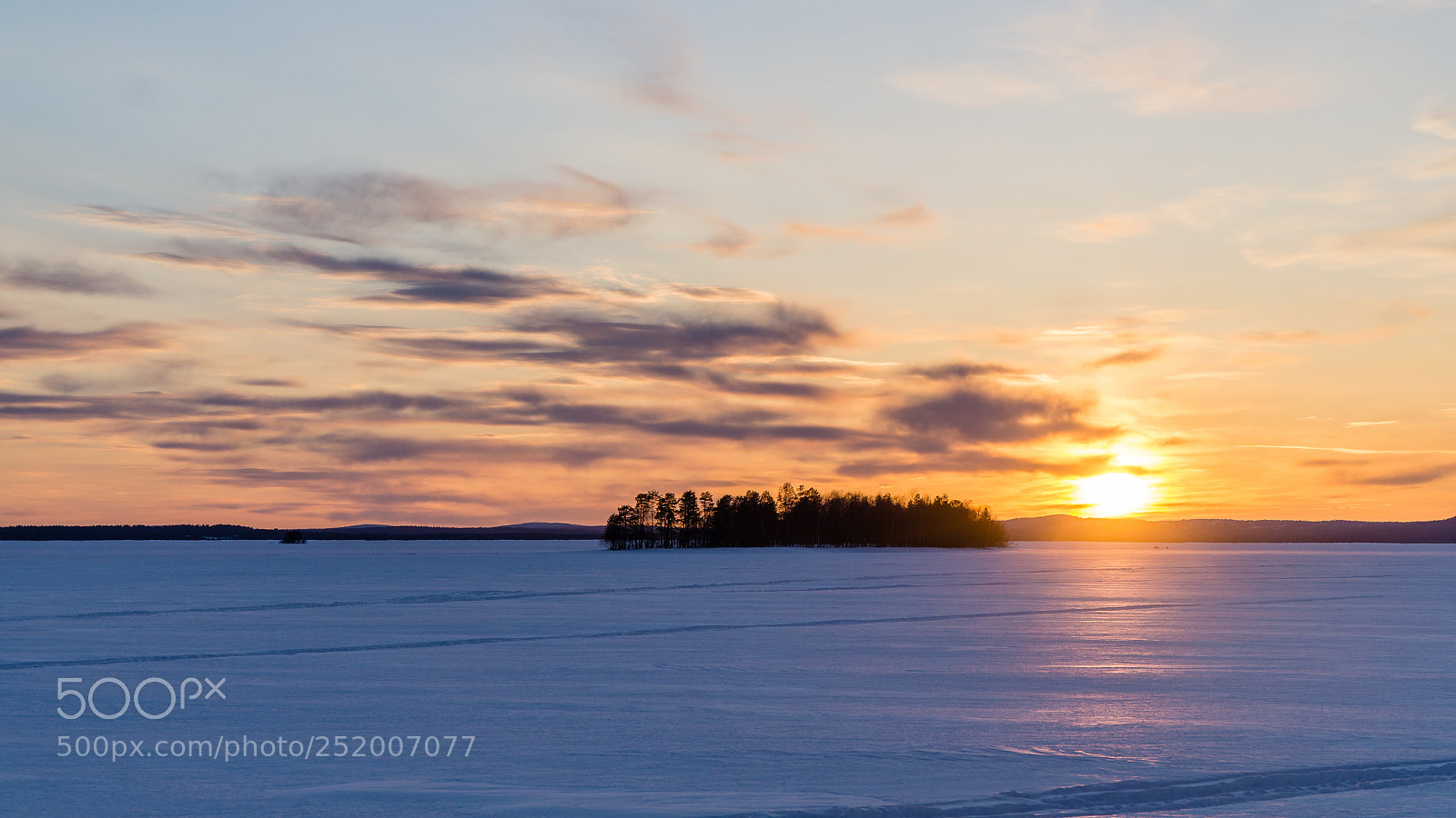 Sony a6000 sample photo. Kitkajärven auringonlasku photography