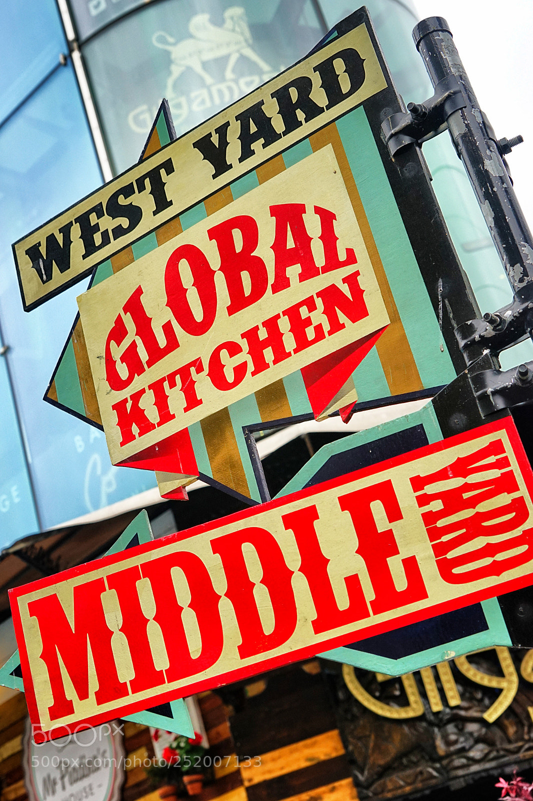 Sony a7 sample photo. Camden market signs photography