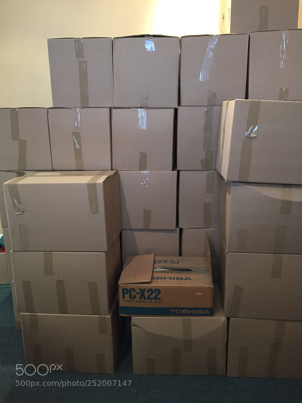Apple iPhone 6 sample photo. Over 160 boxes required photography