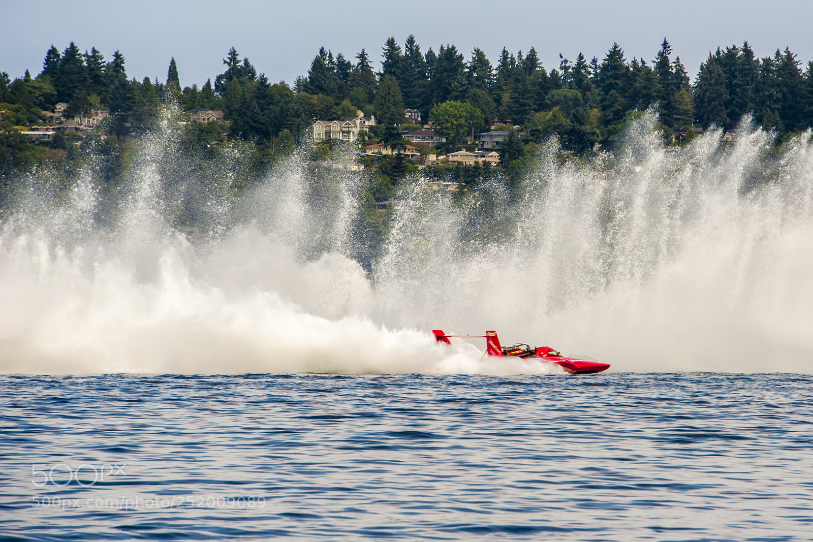 Nikon D700 sample photo. Lake washington hydro race photography