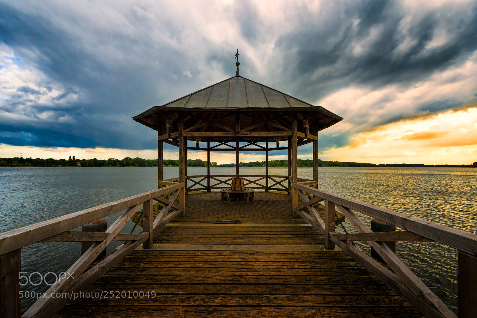 Nikon D800 sample photo. Neuruppin seebrücke | deutschland photography