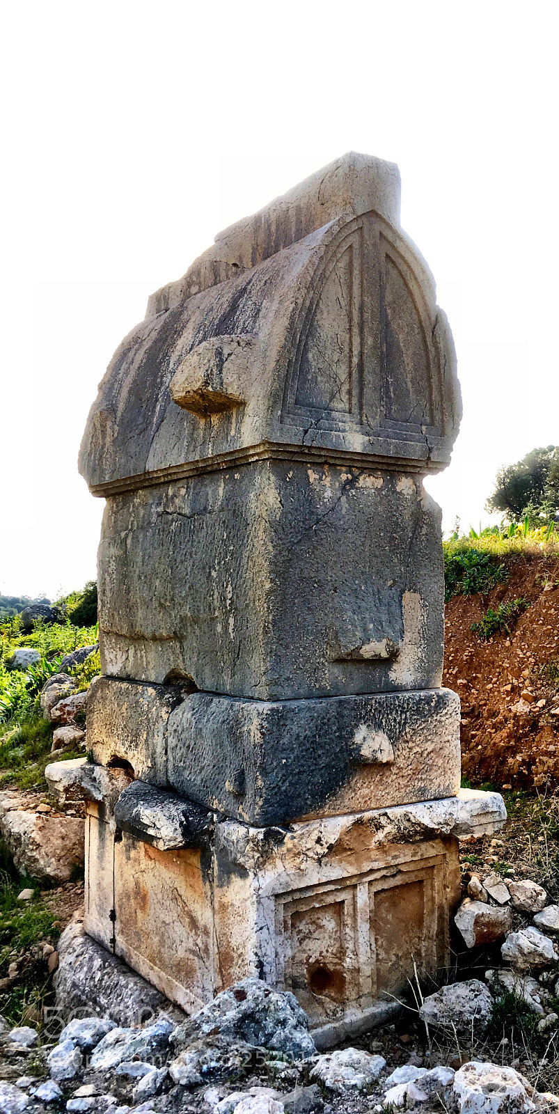 Apple iPhone SE sample photo. Lycian tomb photography