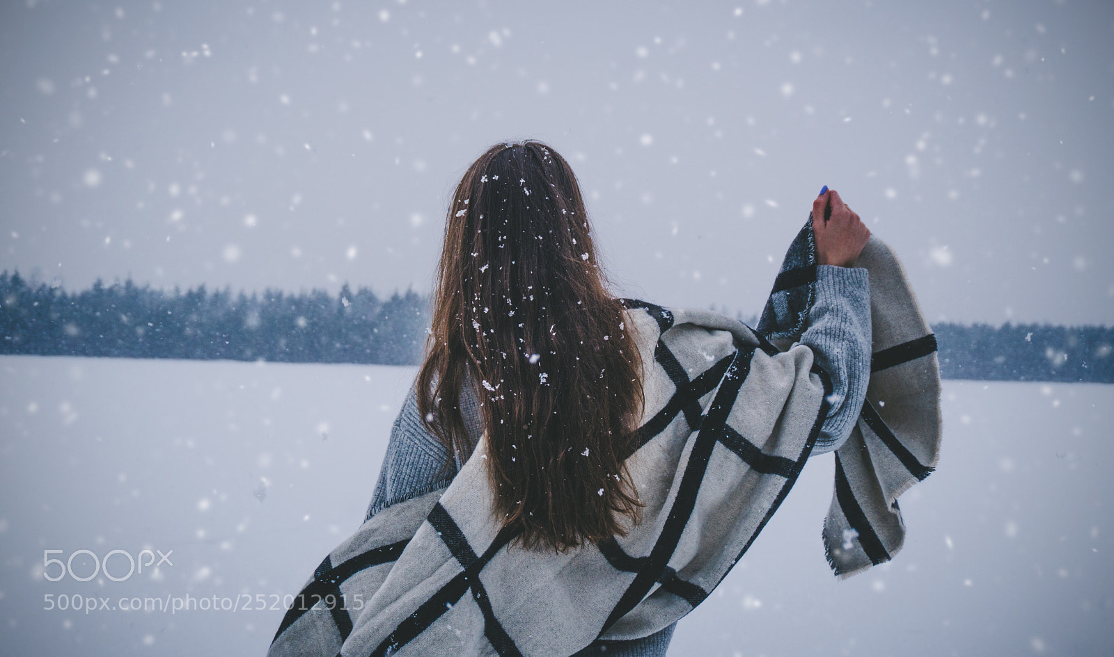Sony a6300 sample photo. Winter girl photography