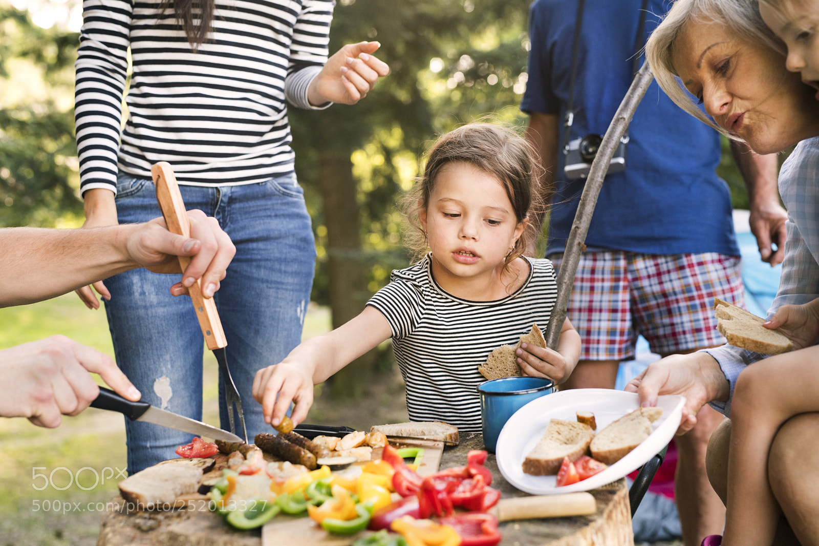 Nikon D5 sample photo. Beautiful family camping in photography