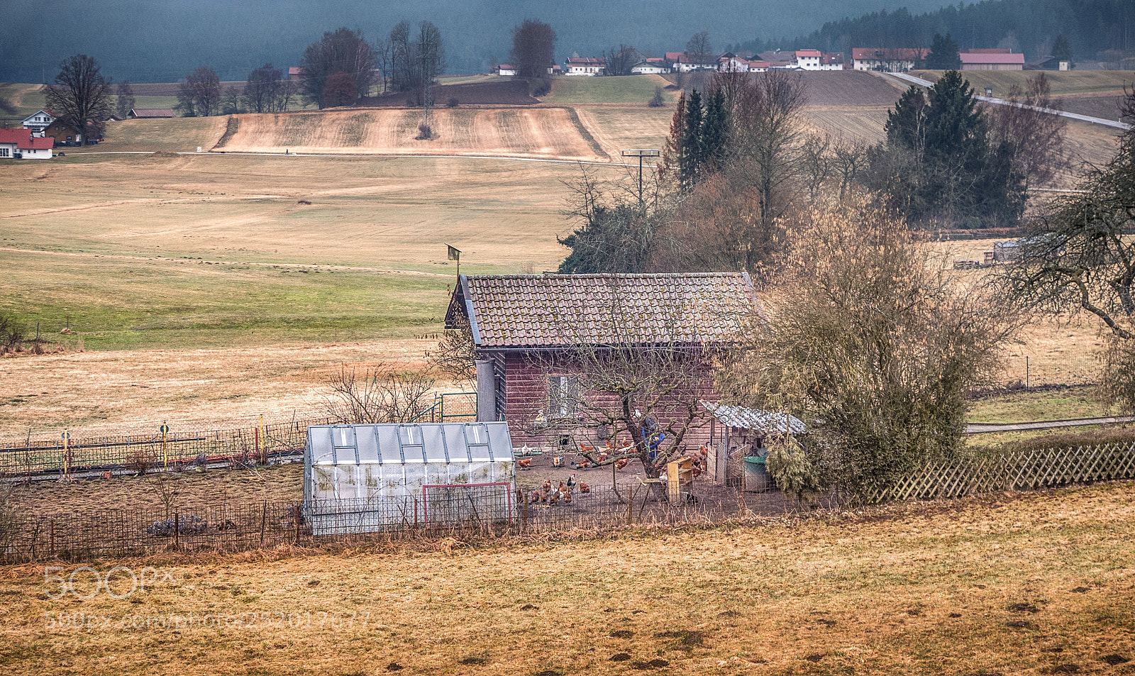 Panasonic Lumix DMC-LX100 sample photo. Rural landscape view to photography