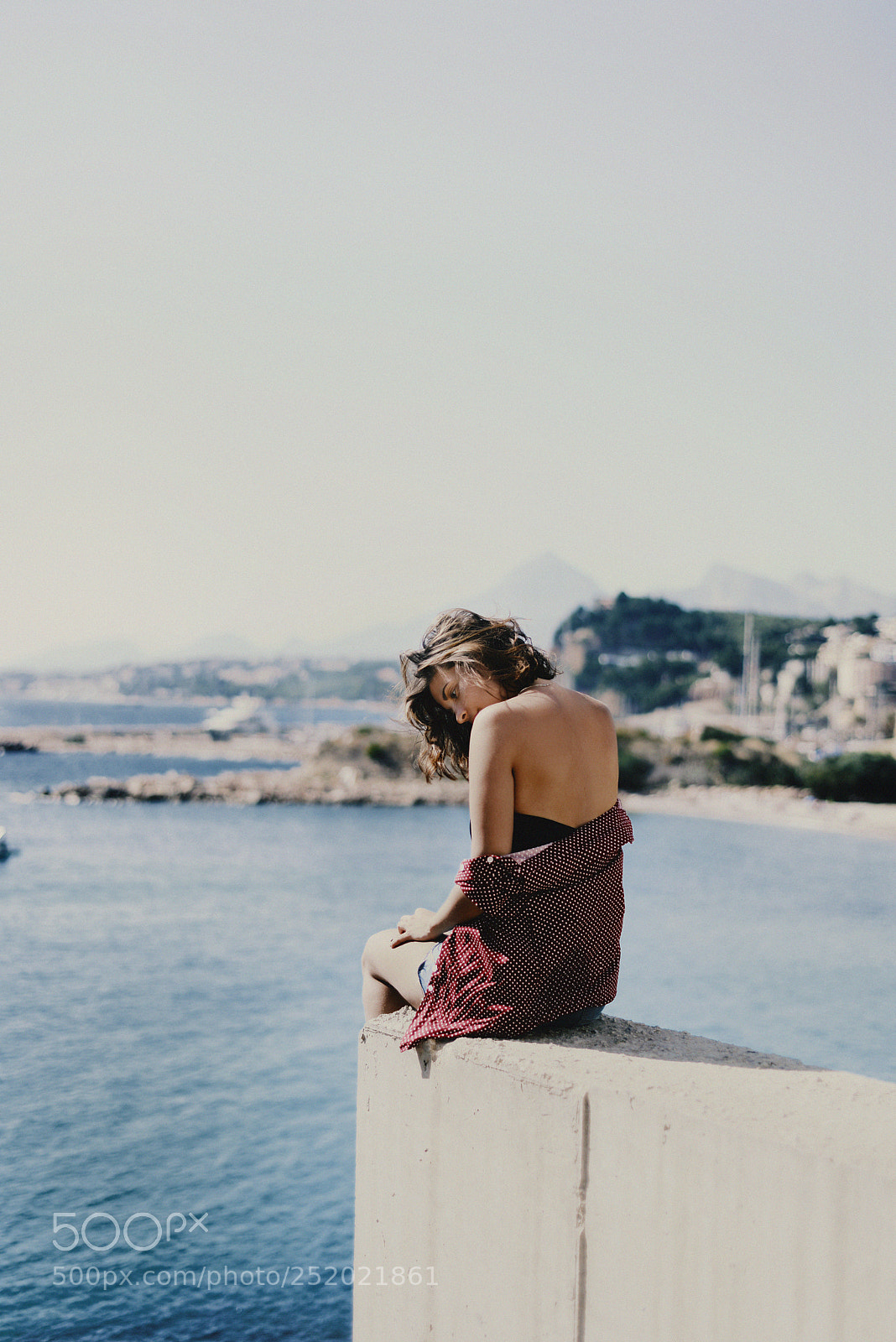 Nikon D610 sample photo. Sea girl photography