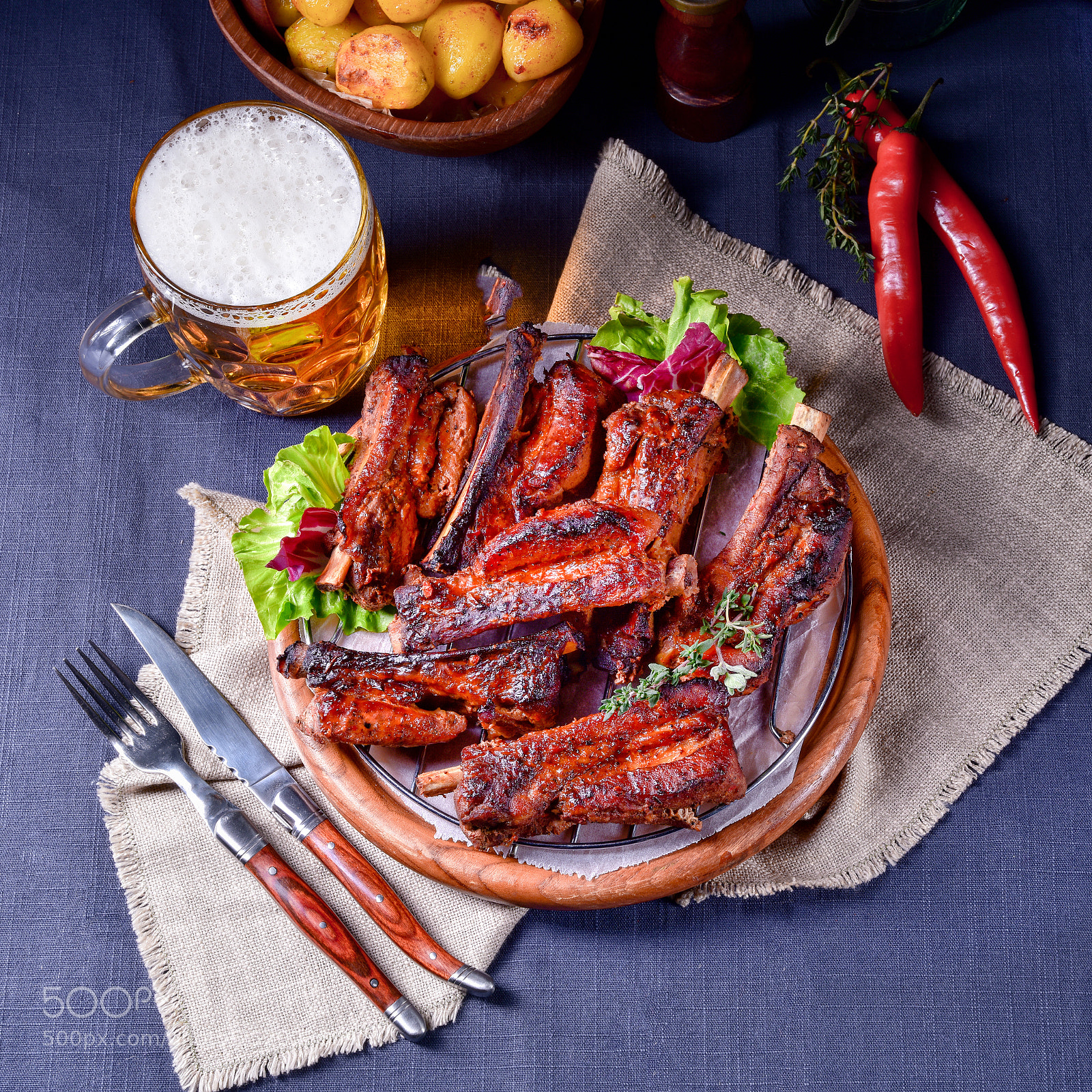 Nikon D810 sample photo. Delightful bbq spareribs from photography