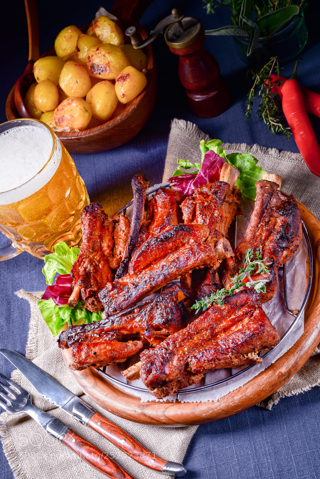 Nikon D810 sample photo. Delightful bbq spareribs from photography