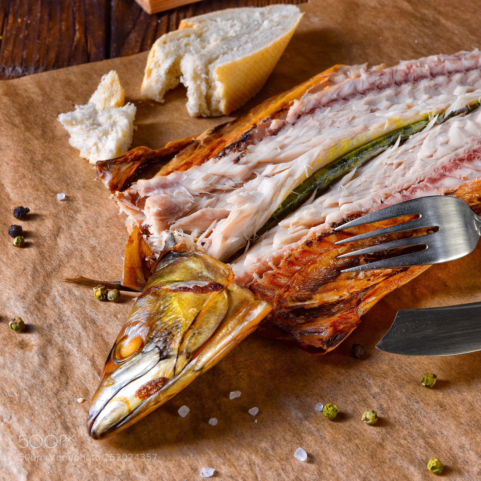 Nikon D810 sample photo. Tasty smoked mackerel photography
