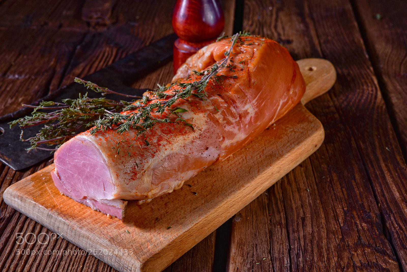 Nikon D810 sample photo. Pork tenderloin smoked with photography