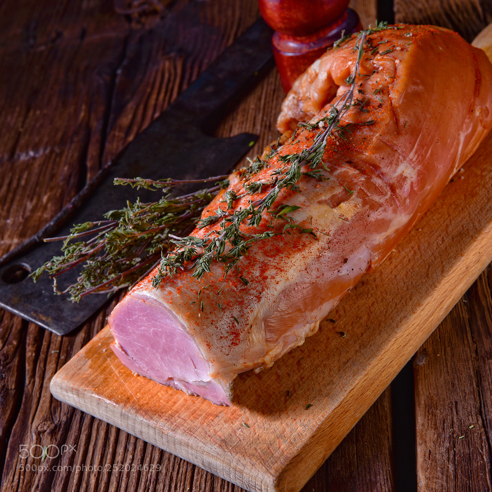 Nikon D810 sample photo. Pork tenderloin smoked with photography