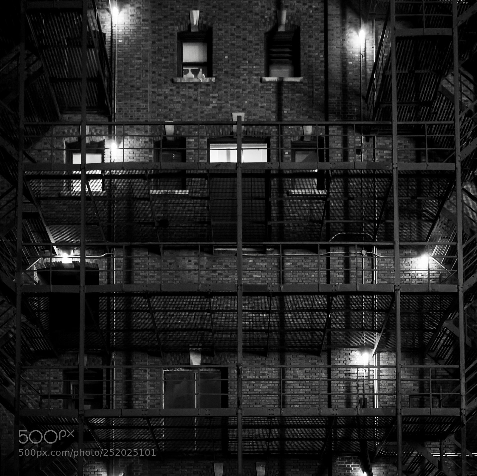 Olympus OM-D E-M10 II sample photo. New york stairs photography