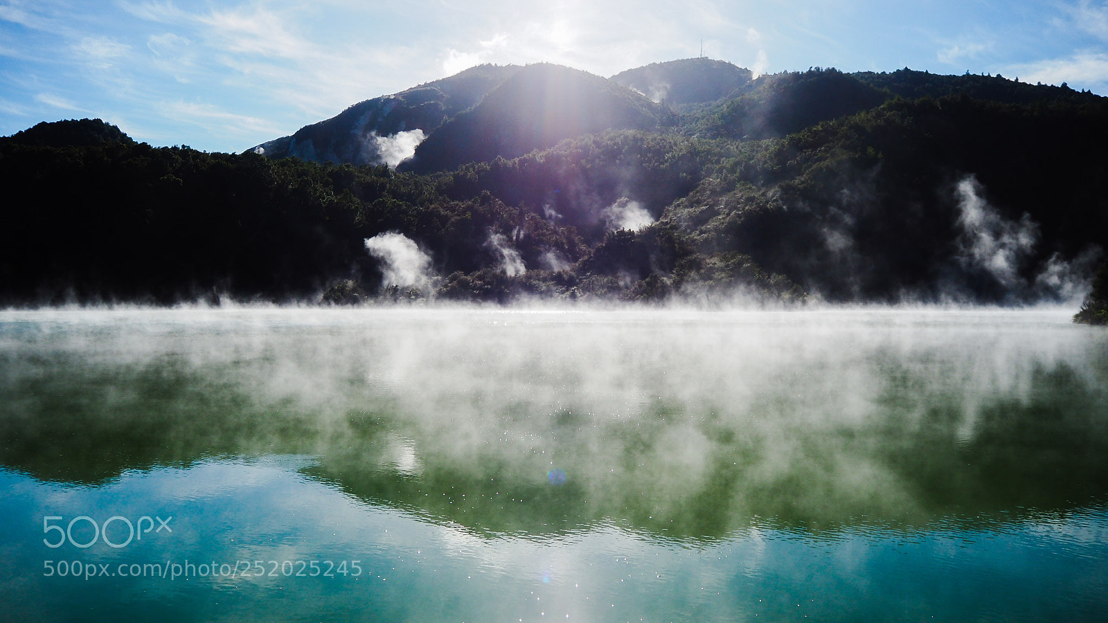 Olympus OM-D E-M10 II sample photo. Volcanic hot pools. photography