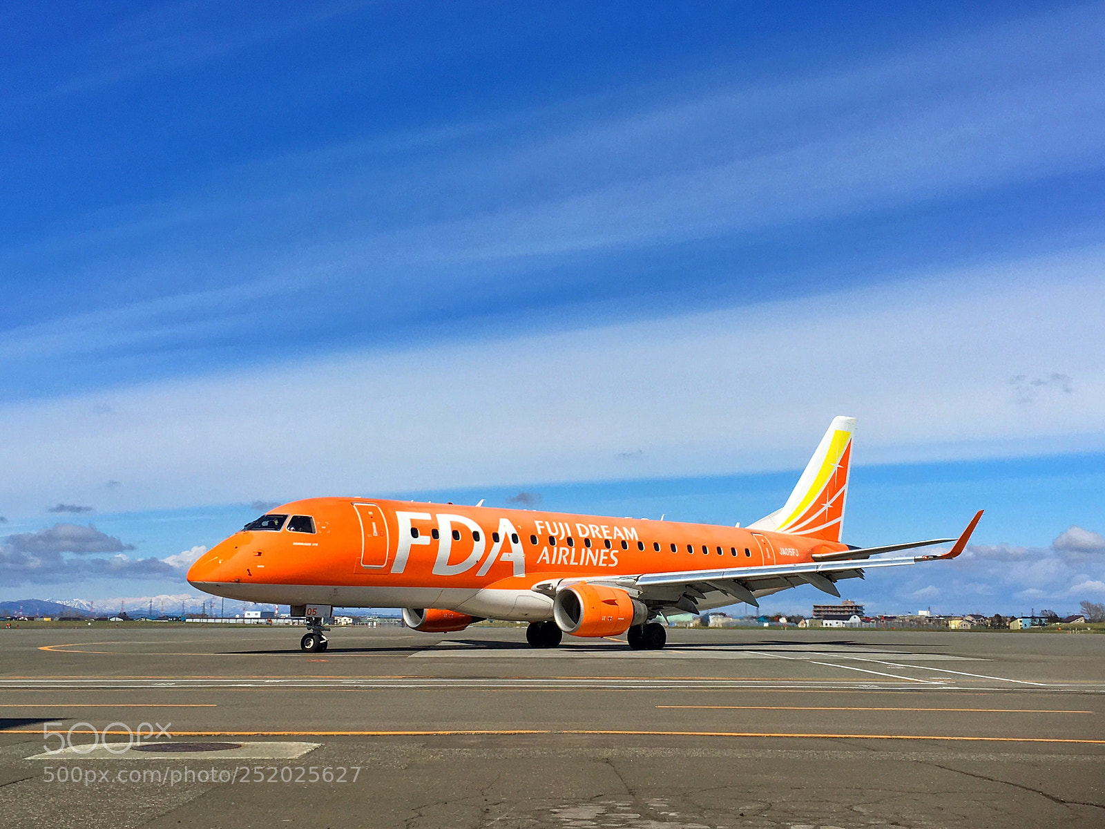 Apple iPhone 6s Plus sample photo. Fuji dream airlines  photography