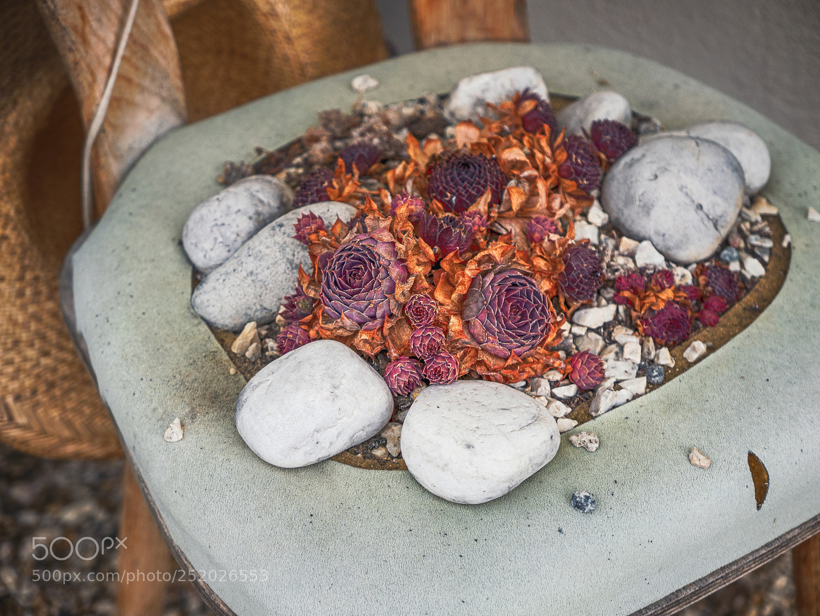 Panasonic Lumix DMC-LX100 sample photo. Stone bucket decoration with photography