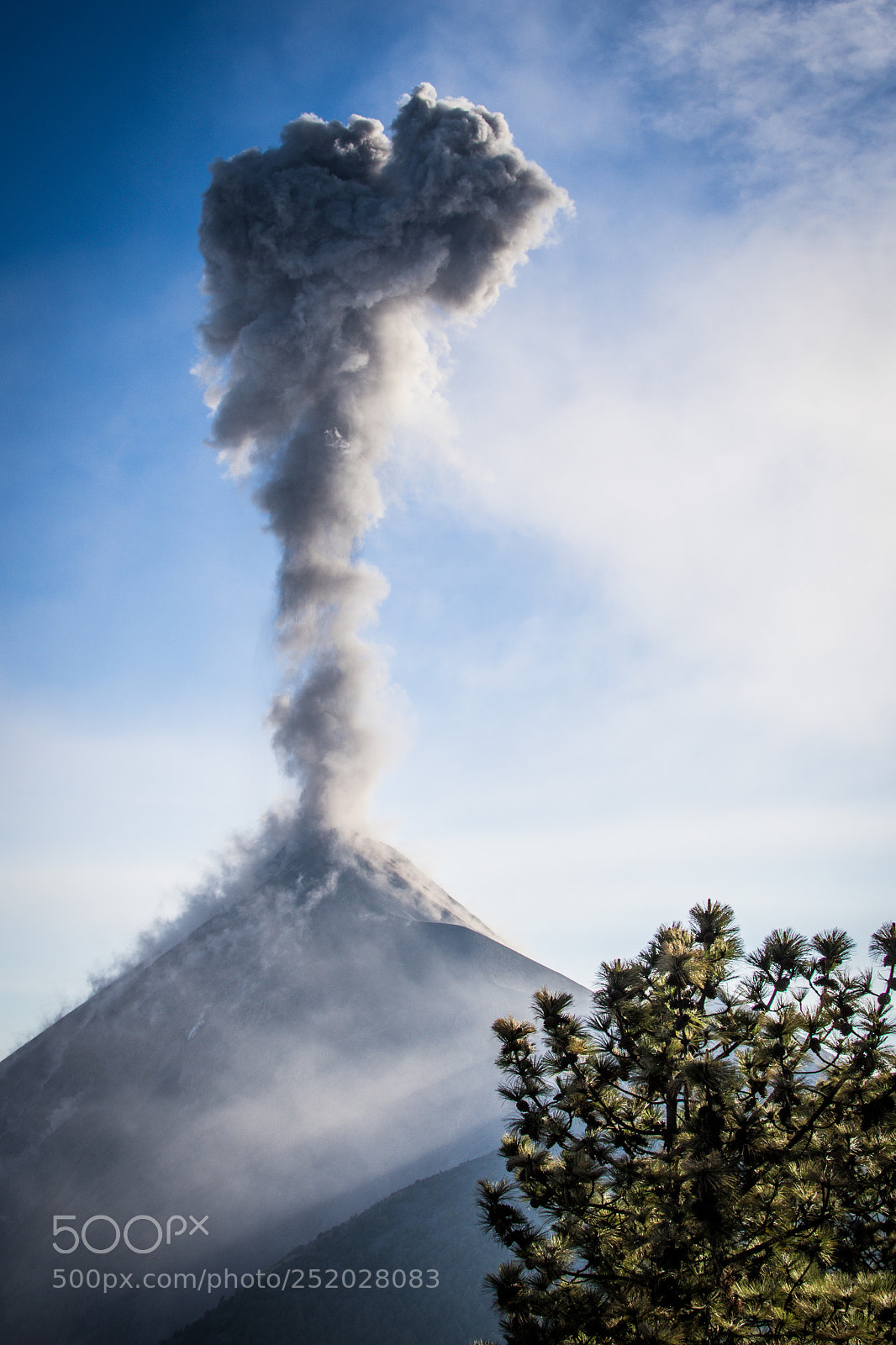 Nikon D7500 sample photo. Volcano fuego guatemala by photography